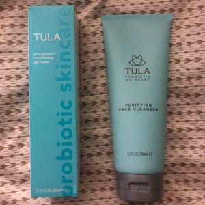 Tula Purifying Cleanser@ RESURFACING GEL/toner